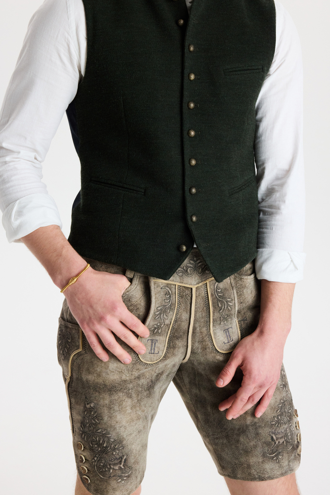 traumtrachten-wildbocklederhose-franz-in-grau image 3