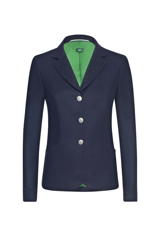 g-ssl-warm-ums-herz-strickjacke-damen-grau-schwarz image 1