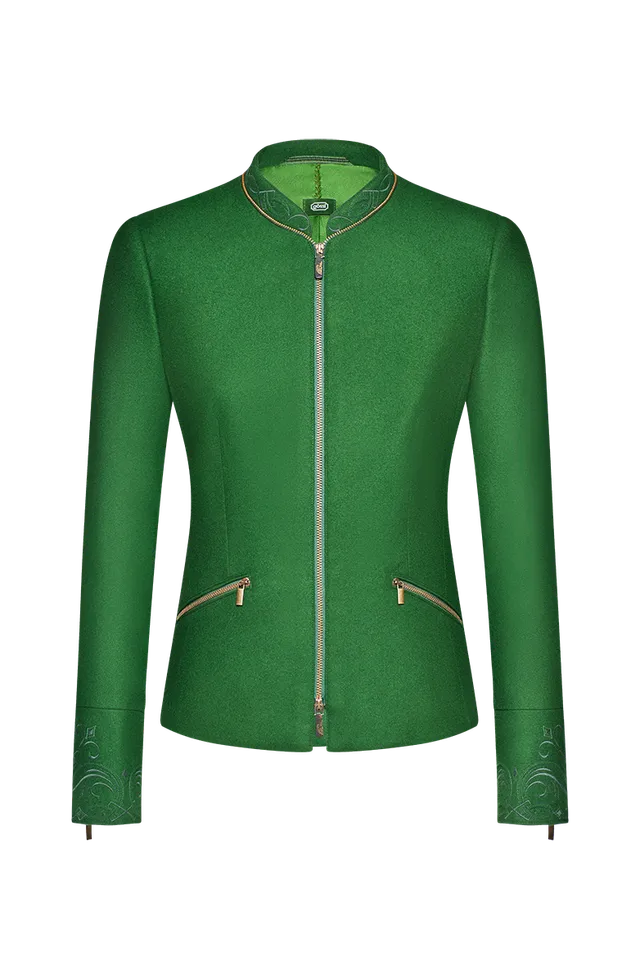 g-ssl-gezippte-ischlerjacke-loden-gr-n-damen image 1