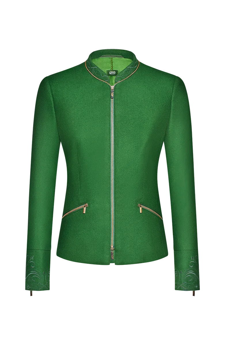 g-ssl-gezippte-ischlerjacke-loden-gr-n-damen image 1