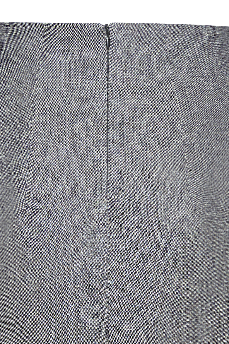 g-ssl-festlicher-bleistiftrock-aus-leinen-grau-schwarz image 4