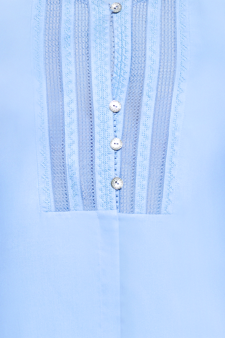 g-ssl-bluse-k-ss-die-hand-blau-kragenlose-viskose-bluse-mit-plastron image 4