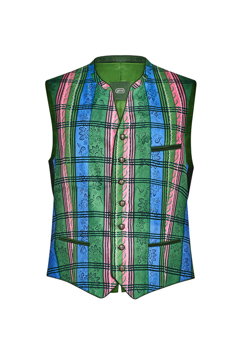 g-ssl-handdruck-gilet-herren-aus-reiner-seide-gr-n-mit-schillingkn-pfen image 1