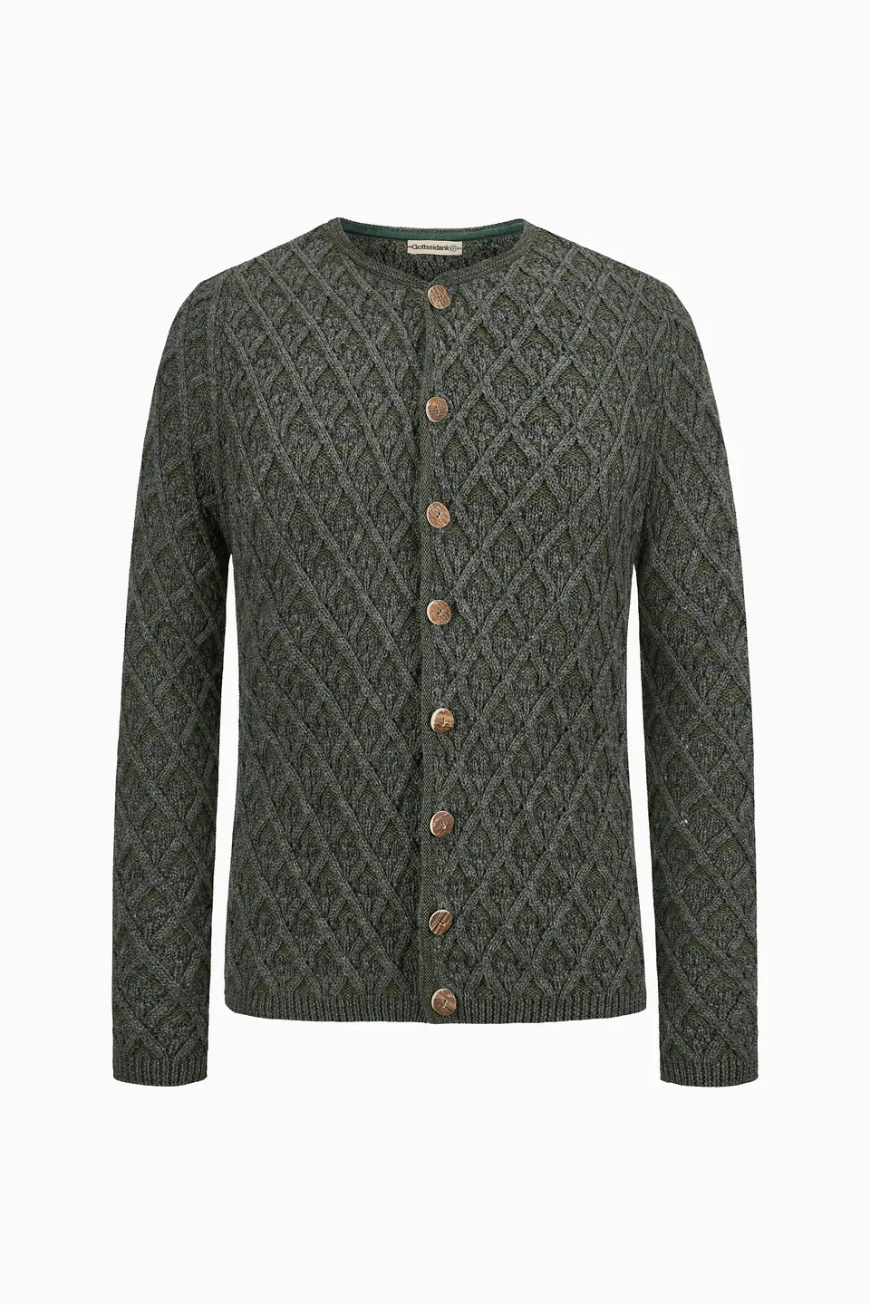 gottseidank-herrenstrickjacke-simon-mit-zopfmuster-2 image 1