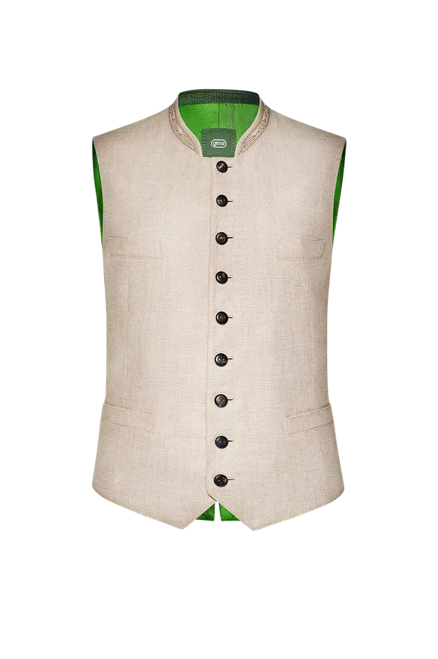 g-ssl-ausseer-gilet-morgenbl-tter-der-natur-aus-leinen image 1