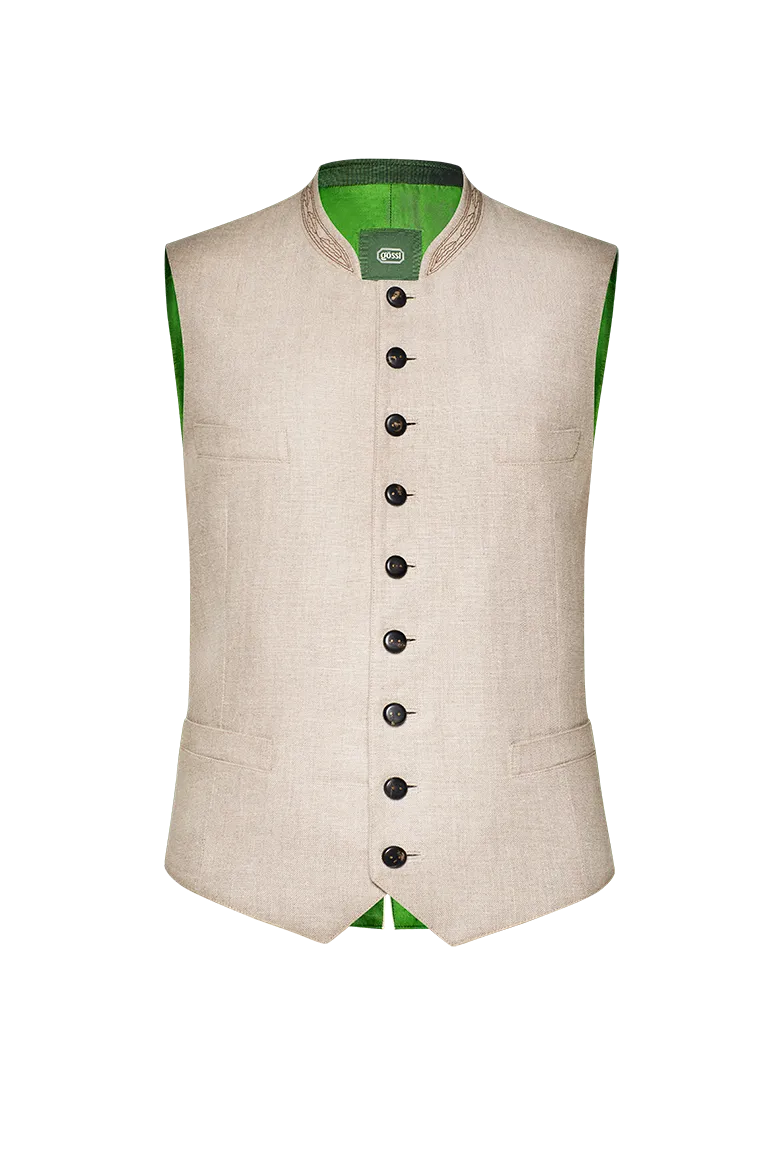 g-ssl-ausseer-gilet-morgenbl-tter-der-natur-aus-leinen image 1