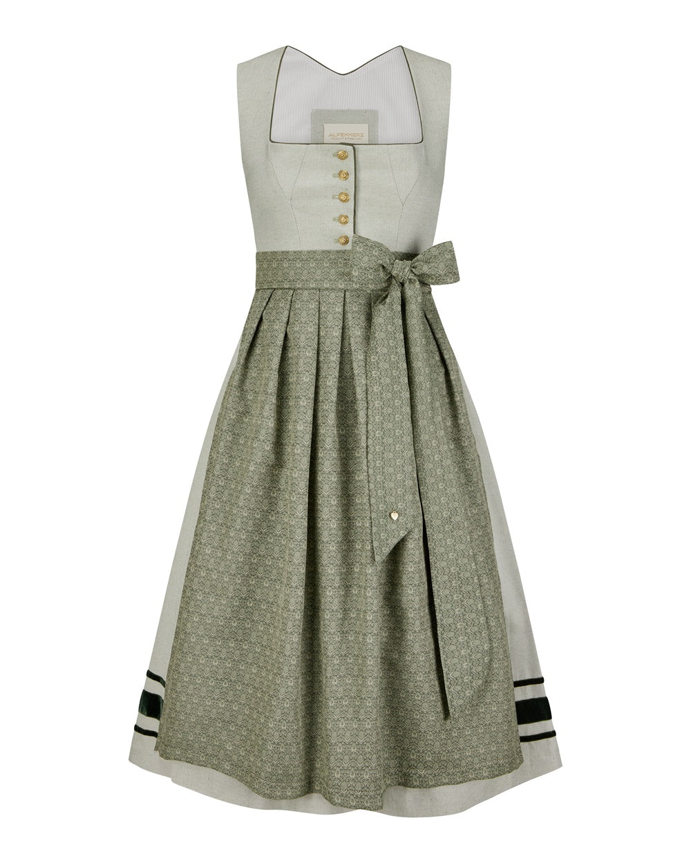 alpenherz-dirndl-julia-salbei-baumwolle image 1