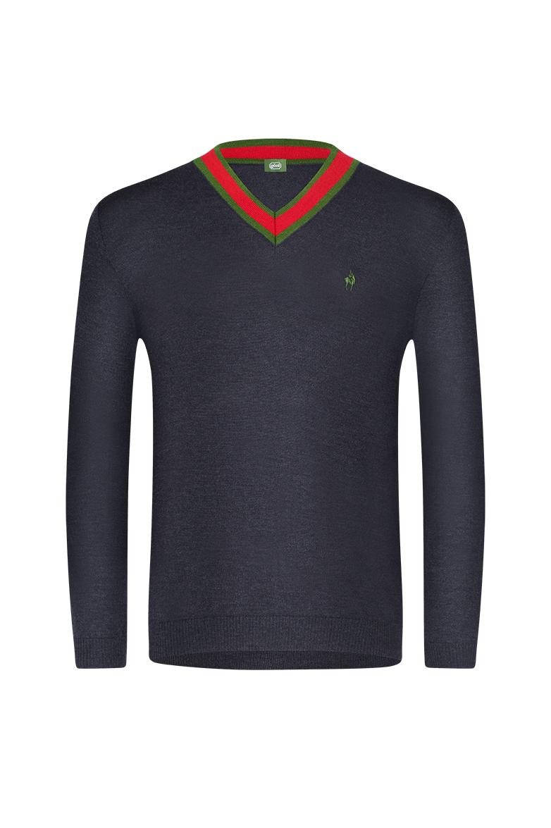 g-ssl-berchtesgadener-pullover-herren-aus-merino-schurwolle-grau-schwarz image 1