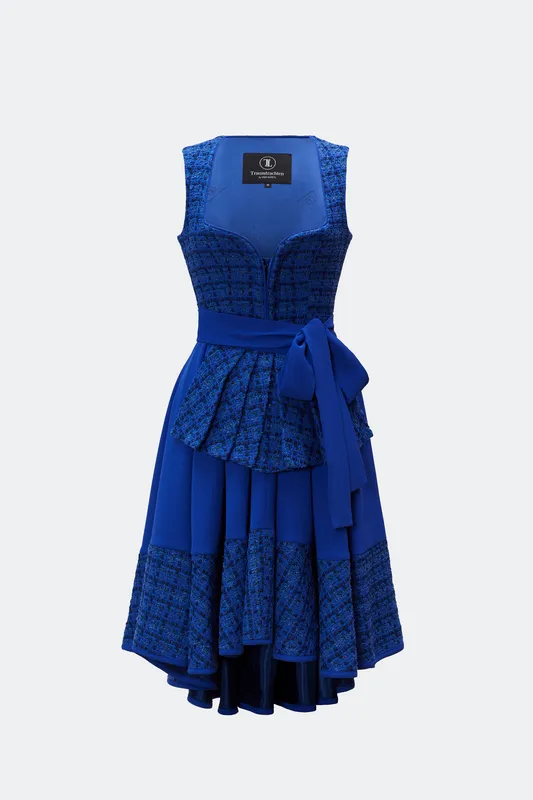 traumtrachten-designerdirndl-almuth-mit-tweedmieder-in-meerblau image 1