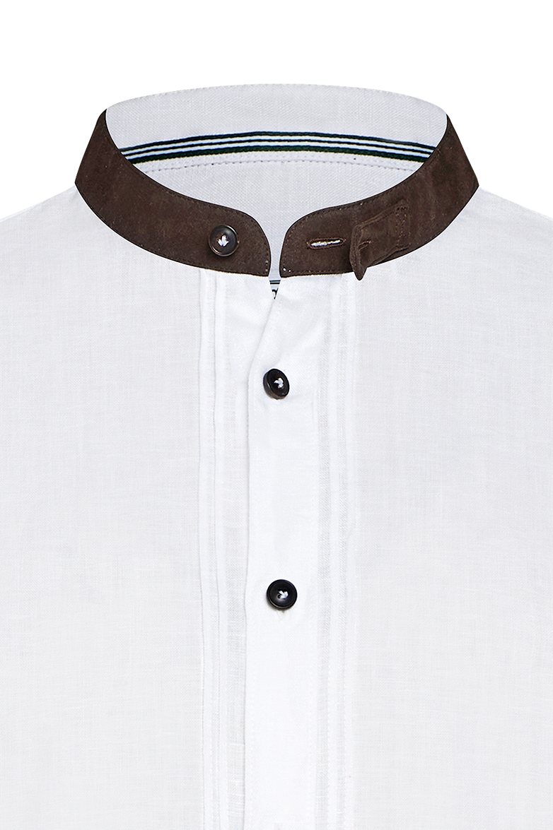 g-ssl-herren-leinenhemd-k-rperbetont-gamsstickerei-hornkn-pfe image 3