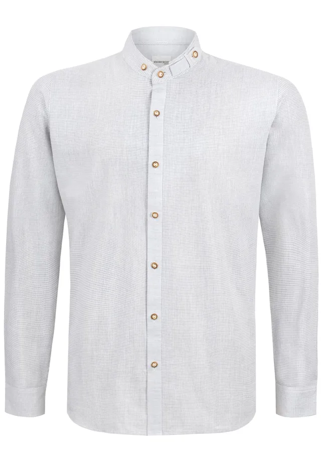 stockerpoint-trachtenhemd-francis-herren-trachtenhemd-comfort-fit-mit-stehkragen image 1