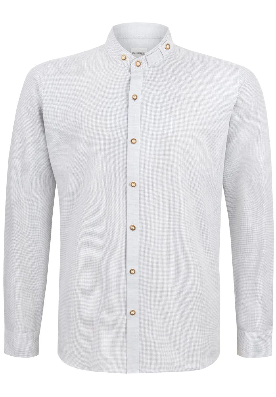 stockerpoint-trachtenhemd-francis-herren-trachtenhemd-comfort-fit-mit-stehkragen image 1
