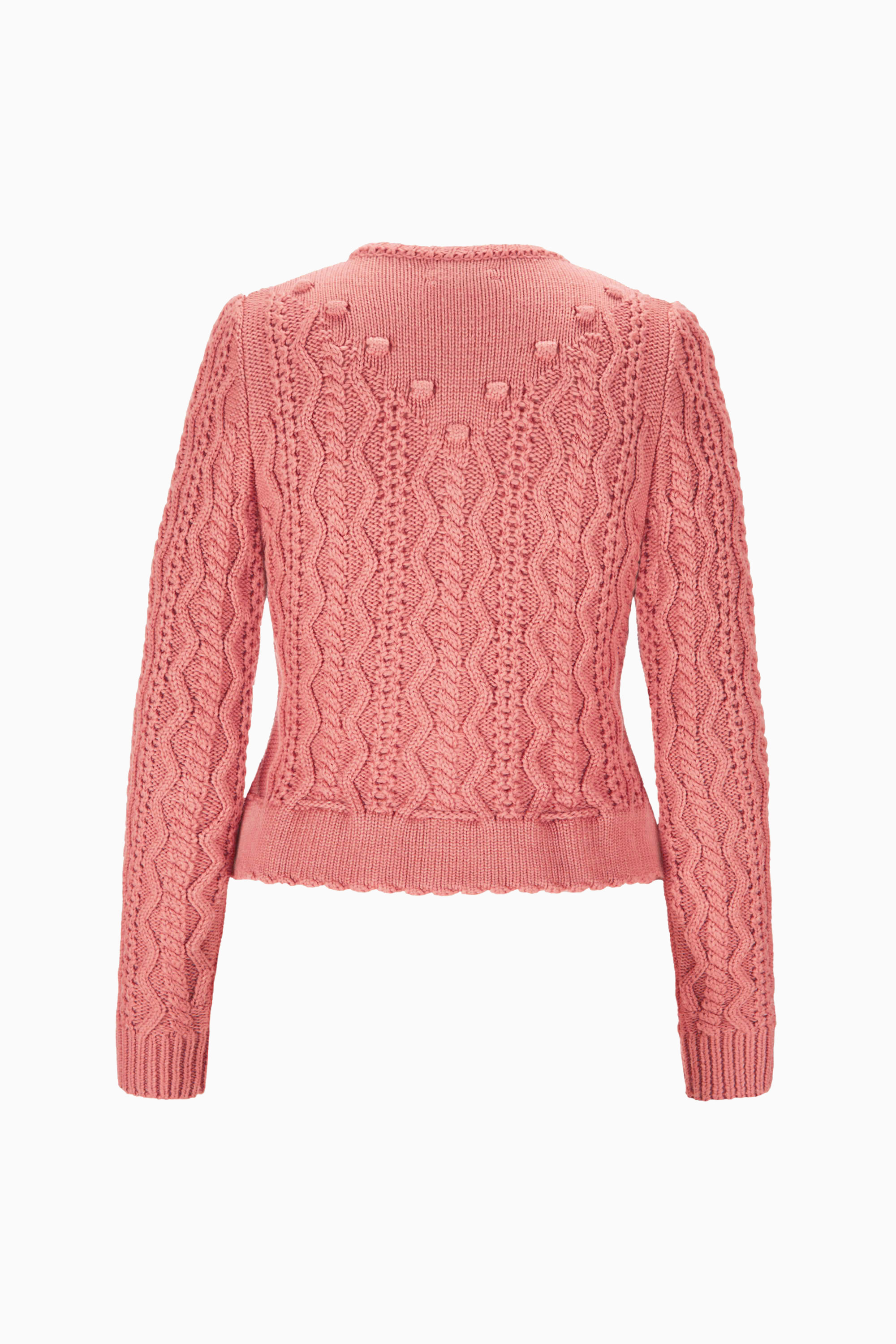 gottseidank-damenstrickjacke-lene-mit-zopfmuster-2 image 2