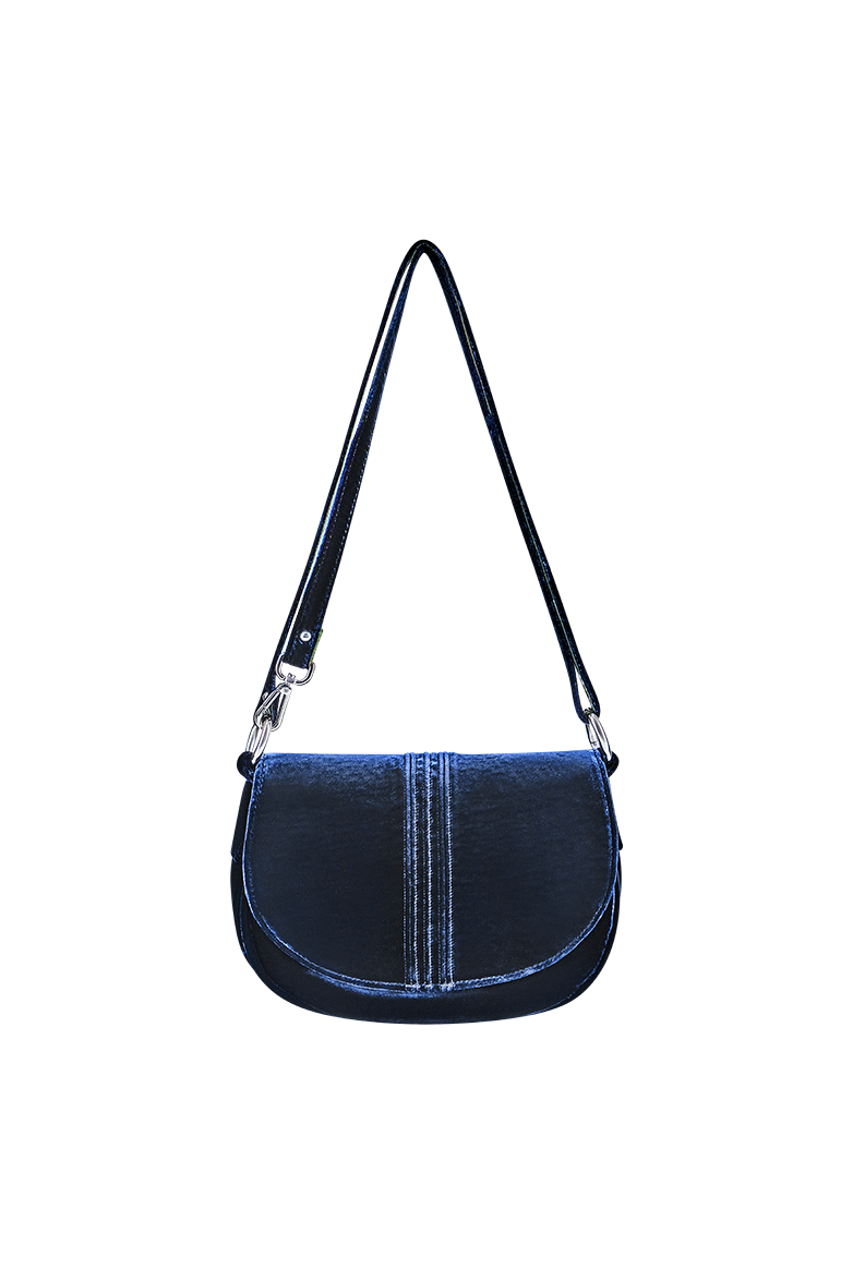 g-ssl-satteltasche-aus-samt-handtasche-blau image 1