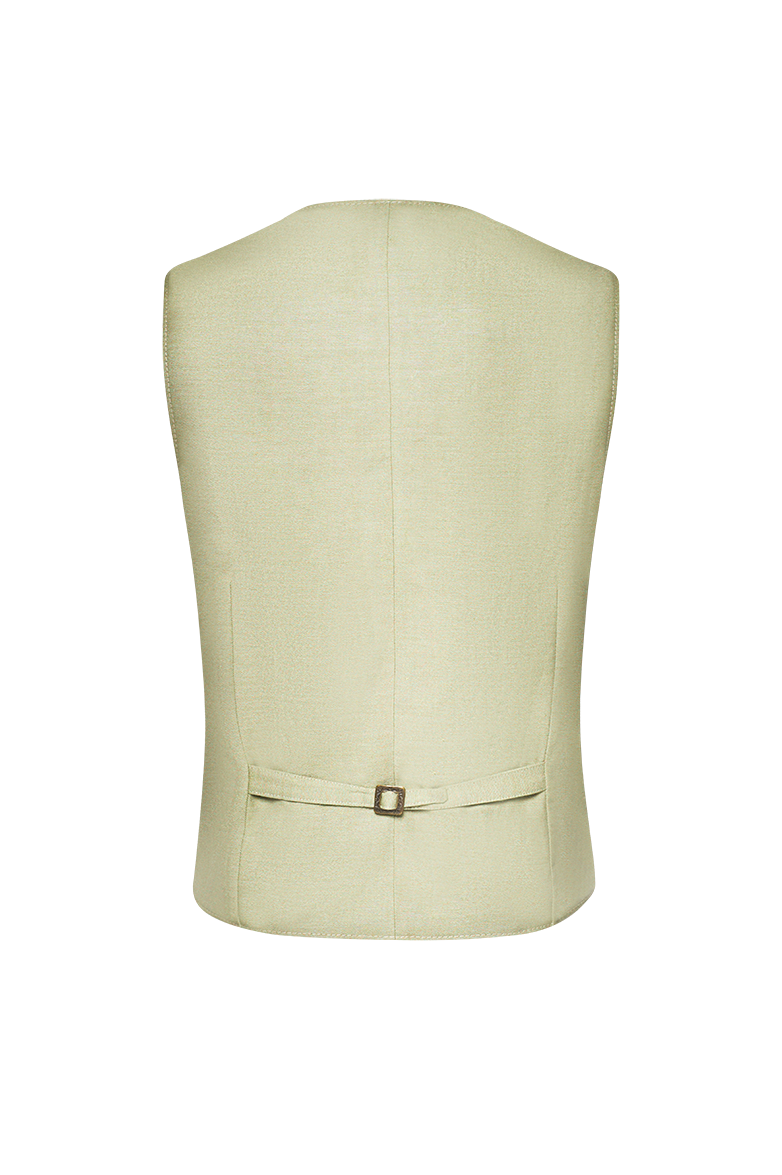 g-ssl-lederhosen-gilet-hirschleder-braun-mit-hornkn-pfen image 2