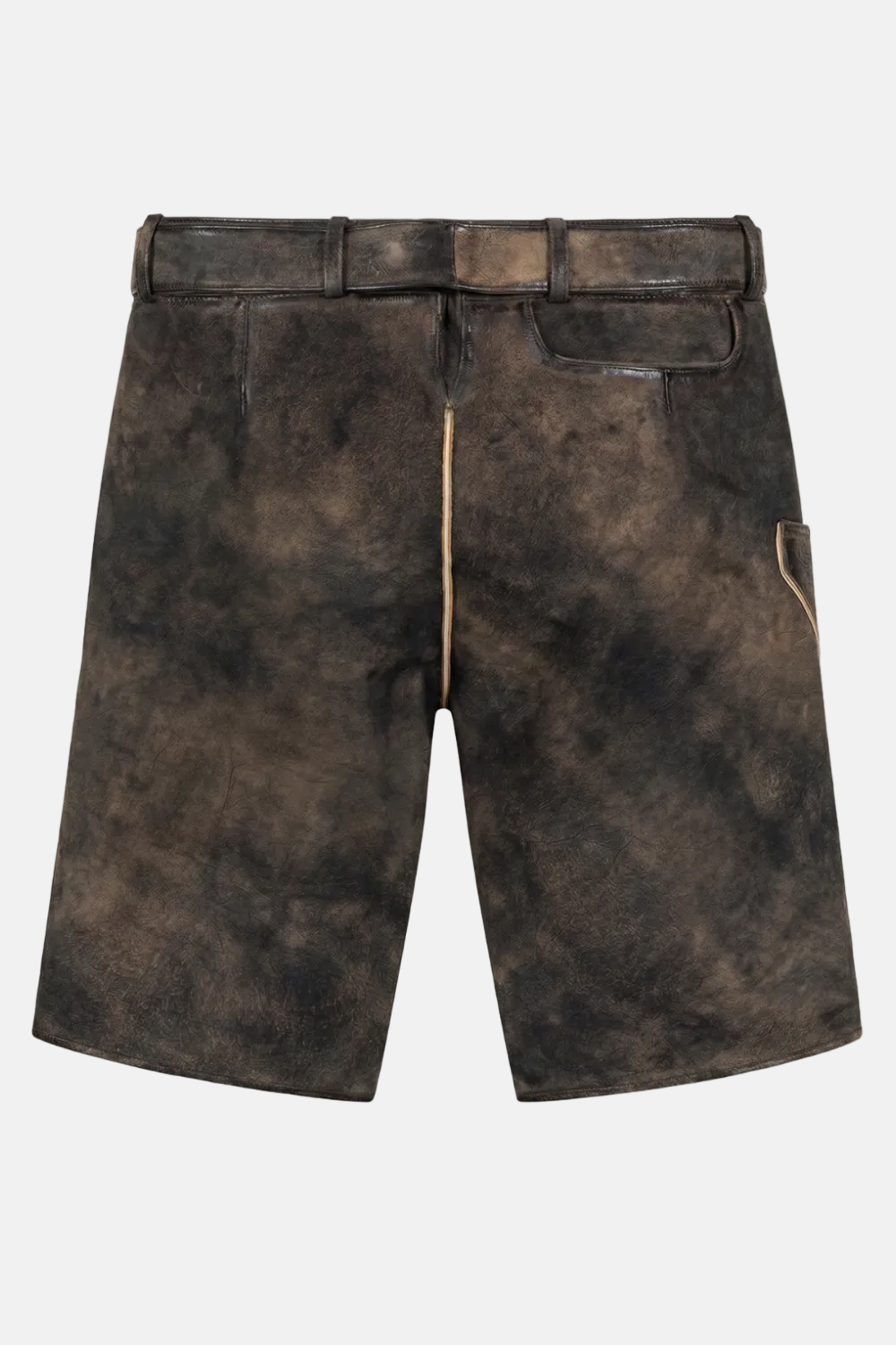 felicitas-herren-lederhose-ostsee-kurze-echtleder-trachtenhose image 2
