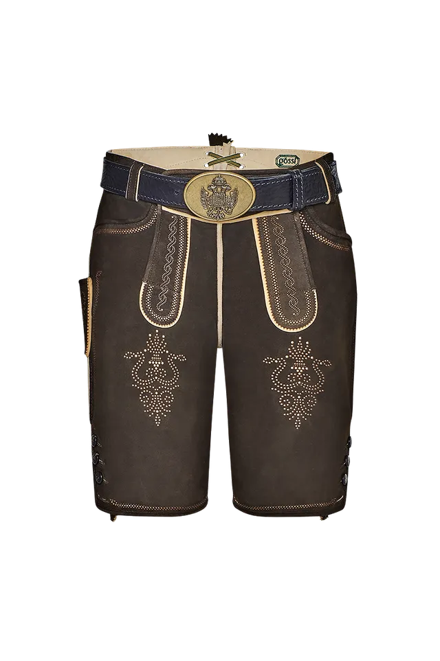 g-ssl-budapester-lederhose-braun-herren image 1