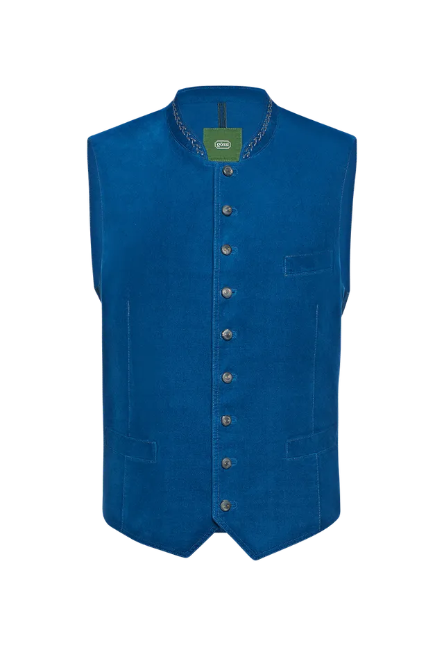 g-ssl-winterfels-gilet-blau-herren-mit-seidenfutter image 1