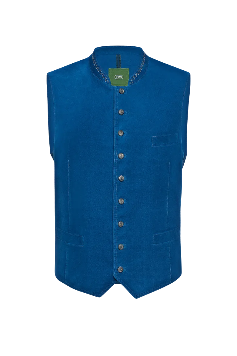 g-ssl-winterfels-gilet-blau-herren-mit-seidenfutter image 1