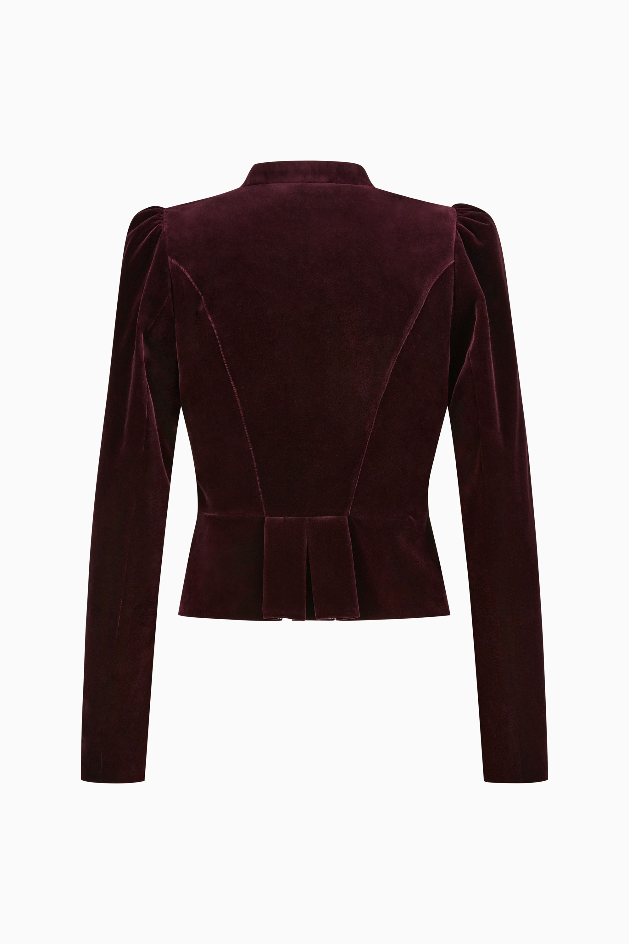 gottseidank-damenmiederjacke-belinda-aus-samt-mit-stehkragen image 2