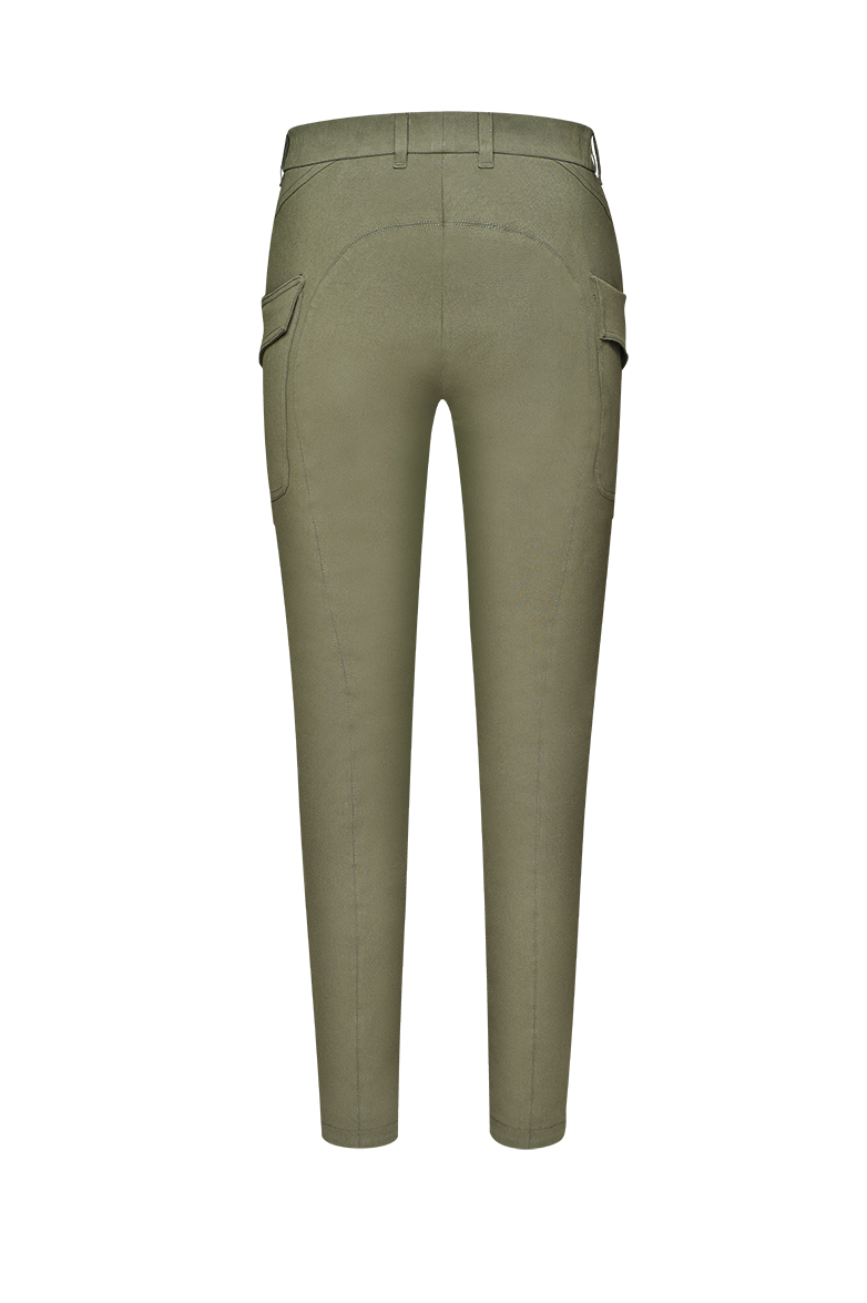 g-ssl-stiefelhose-mit-taschen-damen-trachtenhose-grau-schwarz image 2