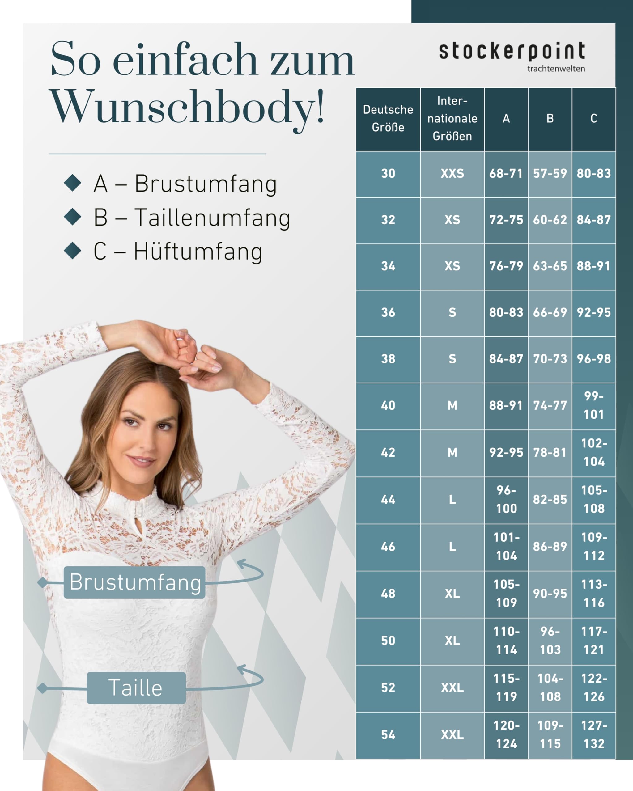 stockerpoint-lilo-damen-trachtenbody-xs-xl-tropfen-ausschnitt-spitze image 5