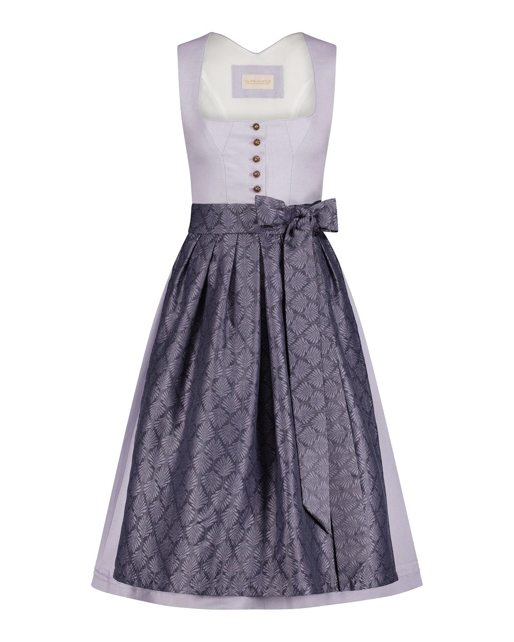 alpenherz-dirndl-paloma-lila-midi-mit-sch-rze image 1