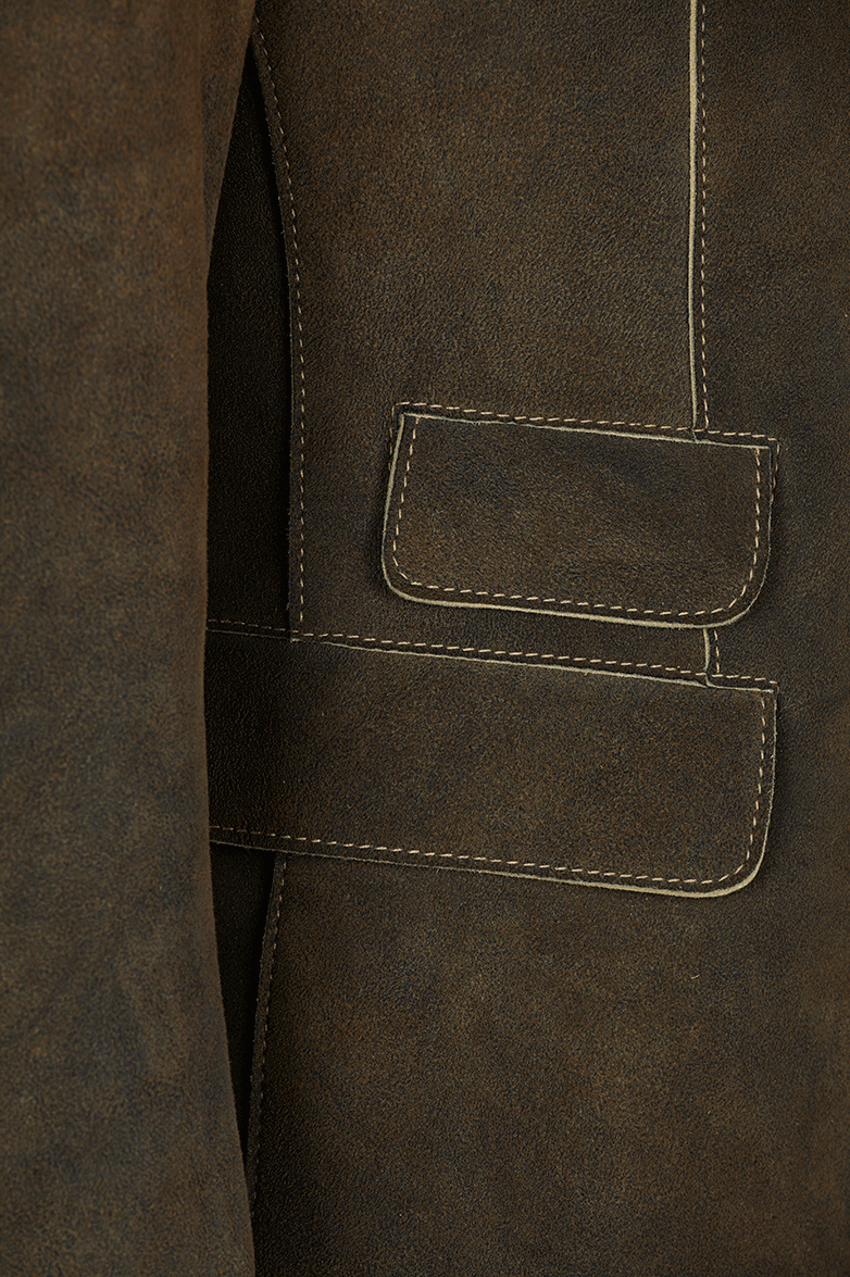 g-ssl-herren-hirschlederjacke-prachtvoll-braun-mit-seidenfutter-artikelnr-63009- image 5