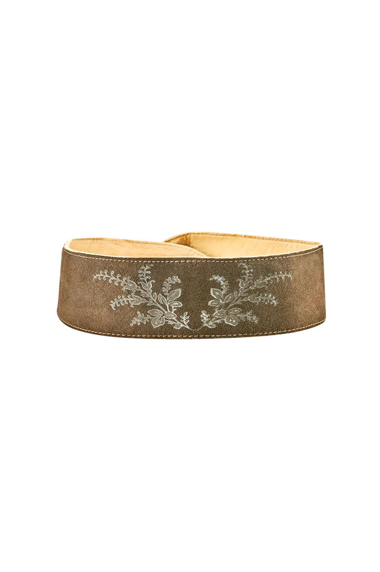 g-ssl-bindeg-rtel-handdruck-hirschleder-braun-damen image 1