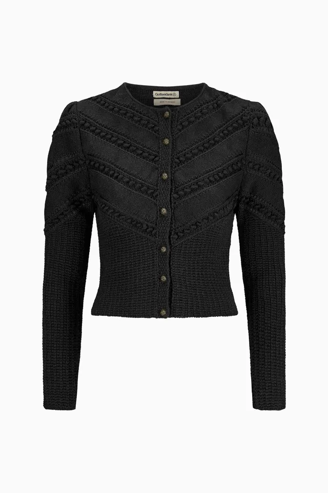 gottseidank-damenstrickjacke-ophelia-kastenform-im-zopfmuster-2 image 1