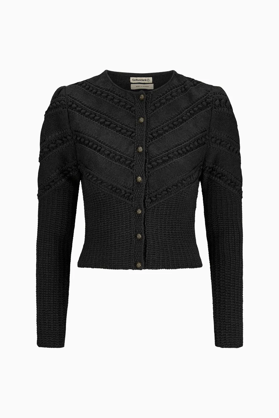 gottseidank-damenstrickjacke-ophelia-kastenform-im-zopfmuster-2 image 1
