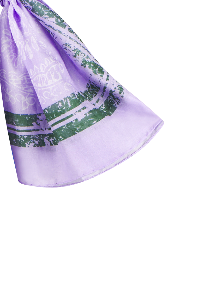 g-ssl-bandana-tuch-rosa-aus-baumwolle-mit-lampassen-bord-re image 2