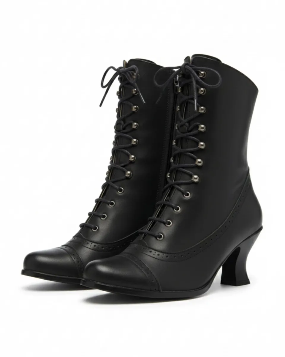 stockerpoint-4490-damen-trachten-stiefel-echtleder-mit-schn-rung image 1