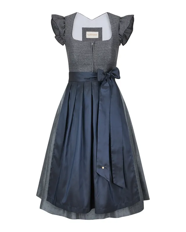 alpenherz-dirndl-ida-dunkelblau-herbst-winter-damen image 1