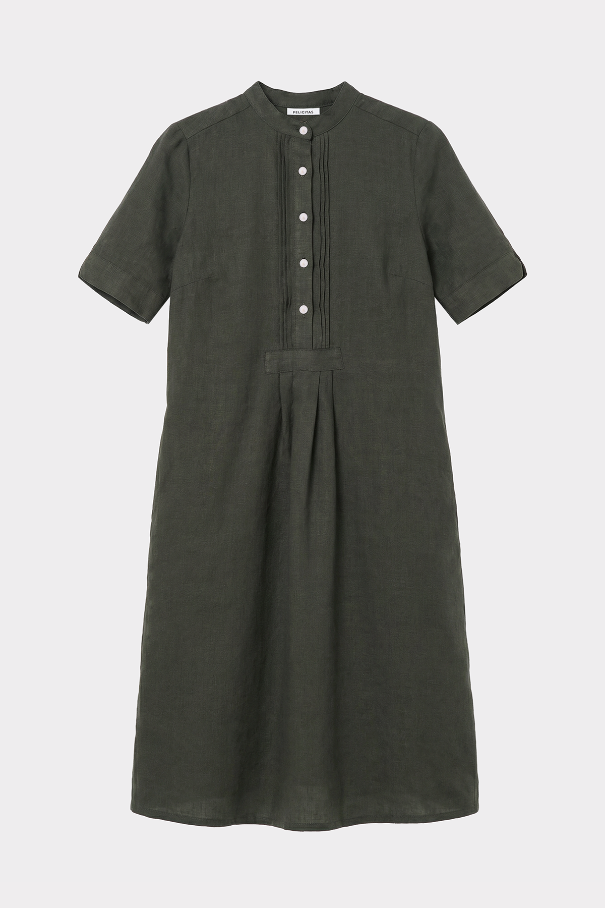 felicitas-damen-kleid-kleo-leinen-blusenkleid image 4