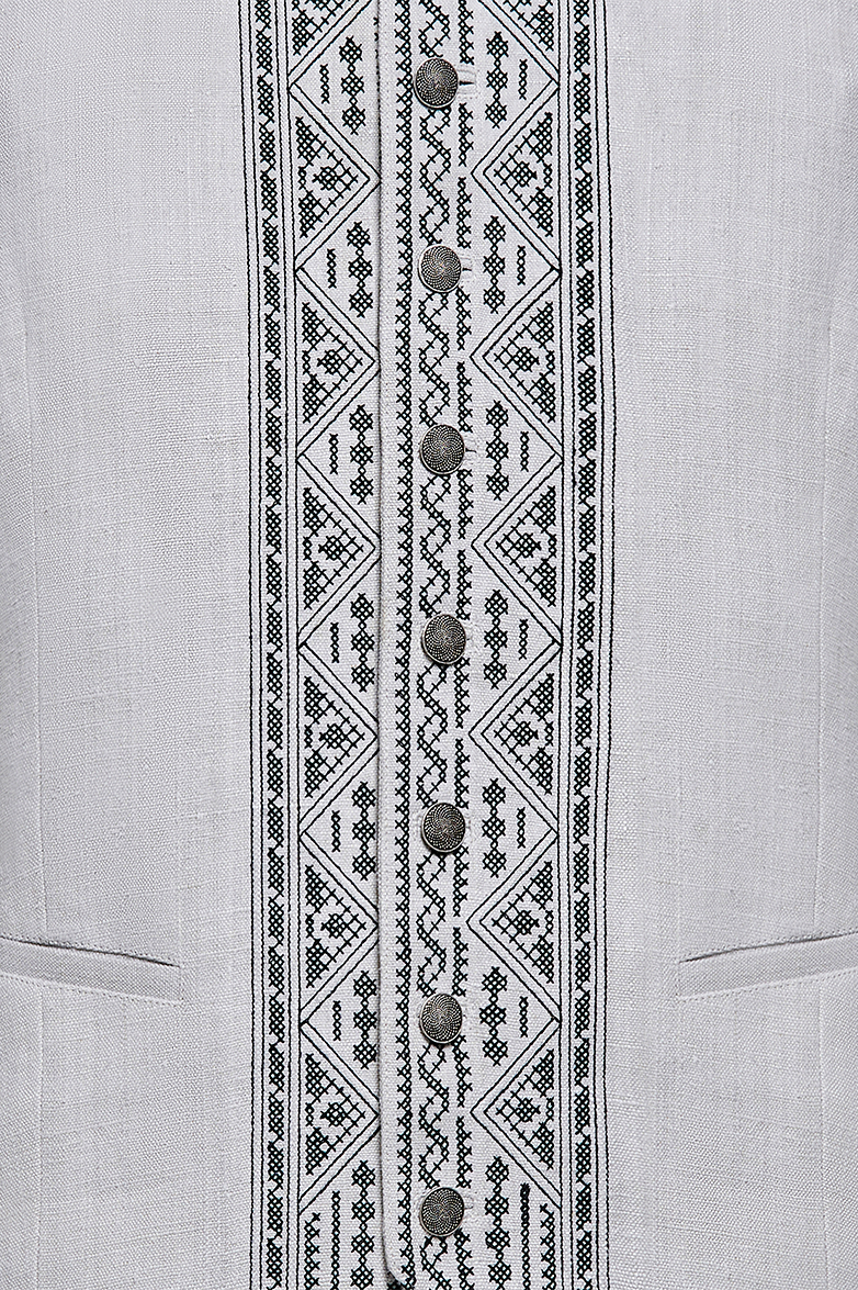 g-ssl-gilet-geometrisch-gemustert-bauernleinen-natur-herren image 4