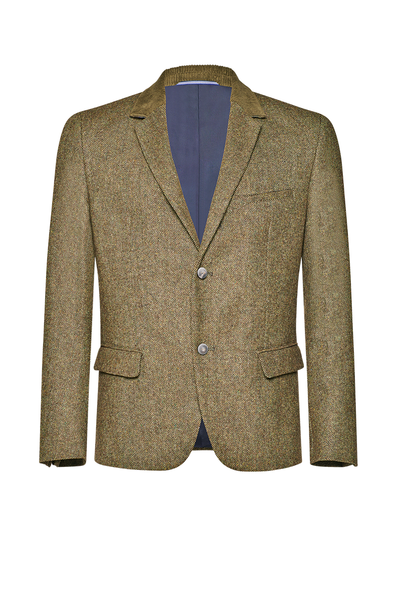 g-ssl-tweed-jacke-herren-revers-jacke-braun image 1