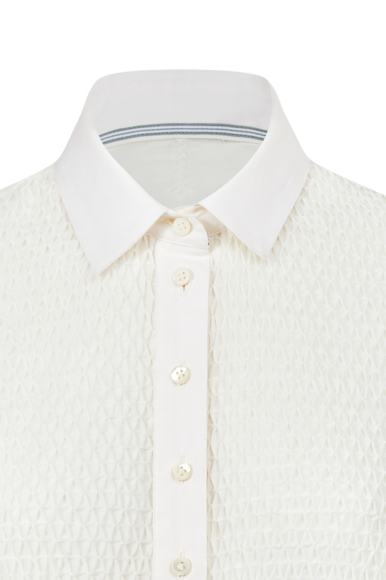 g-ssl-waffelsmok-bluse-damen-aus-baumwolle-und-seide-transparent image 3