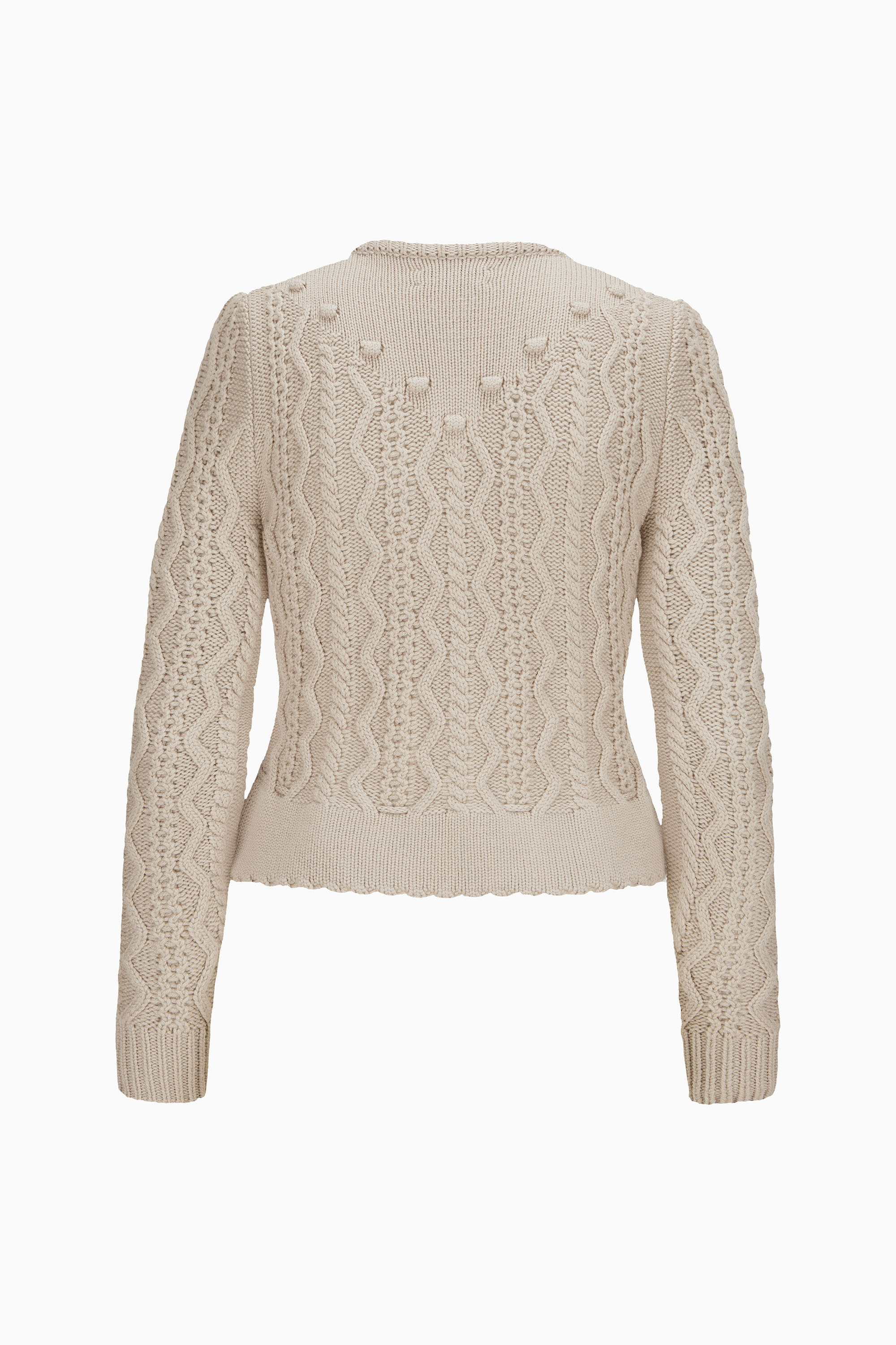 gottseidank-damenstrickjacke-lene-zopfmuster-jacke image 2