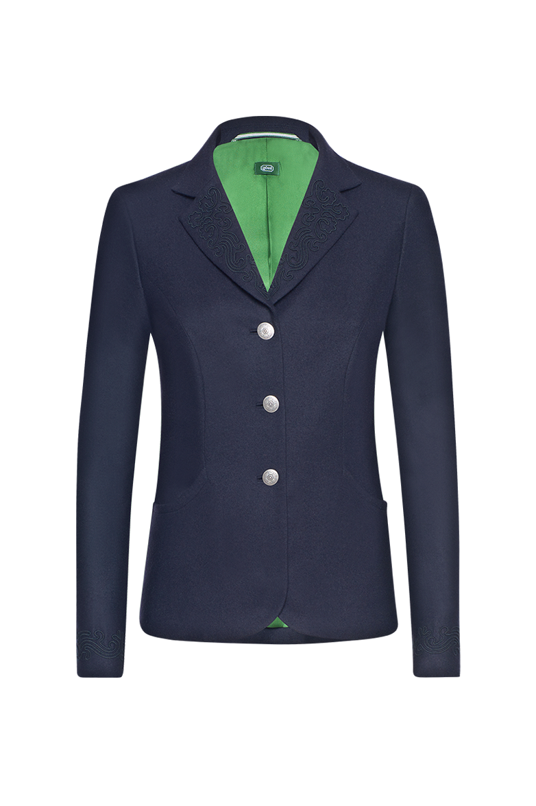 g-ssl-warm-ums-herz-strickjacke-damen-grau-schwarz image 1