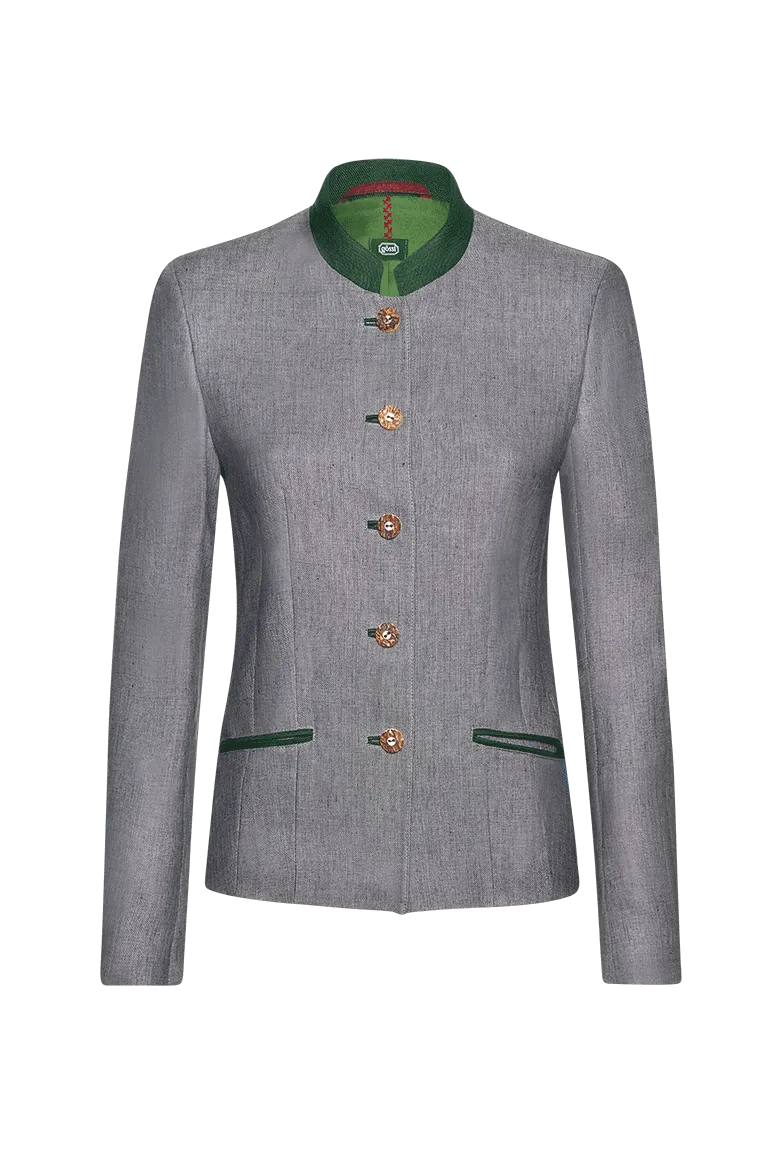 g-ssl-in-den-farben-der-natur-stehkragen-jacke-aus-leinen-grau-damen image 1