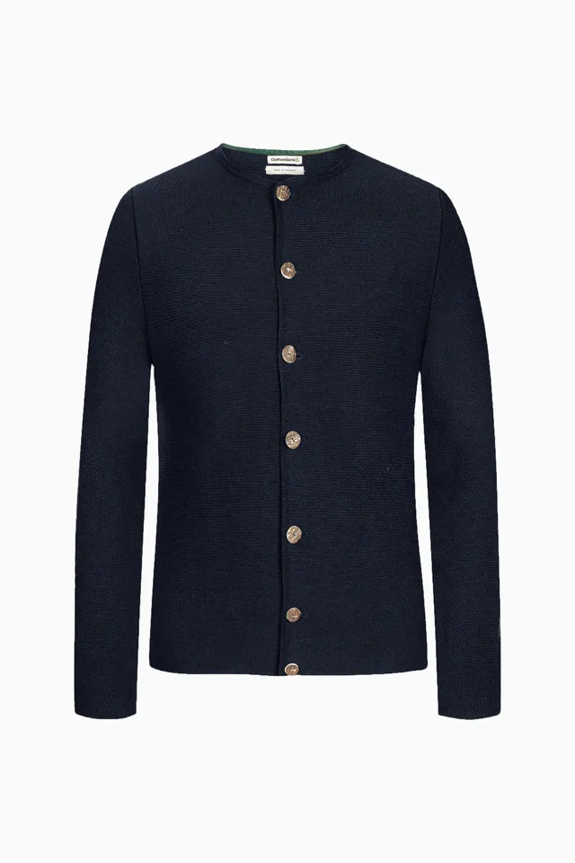 gottseidank-herrenstrickjacke-aloisius-uni-hirschhornkn-pfe image 1