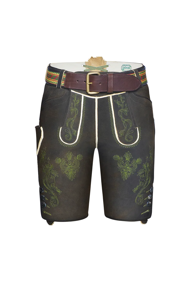 g-ssl-die-ausseer-herren-lederhose-hirschleder-mittelbraun image 1