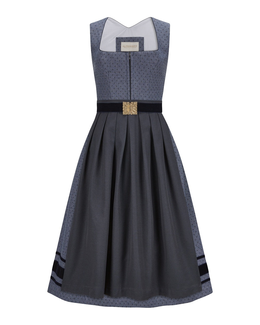 alpenherz-dirndl-nele-dunkelblau-midi-75cm image 1