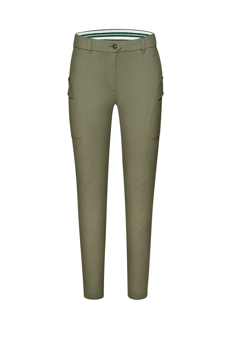 g-ssl-stiefelhose-mit-taschen-damen-trachtenhose-grau-schwarz image 1