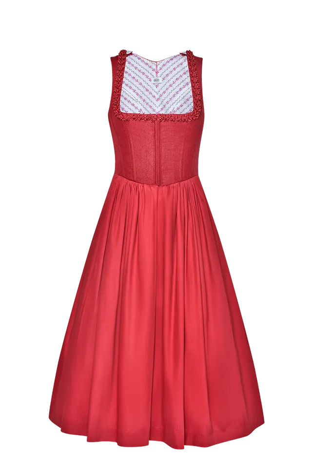 g-ssl-henndorfer-r-schen-dirndl-rot-leinen-80-cm image 1