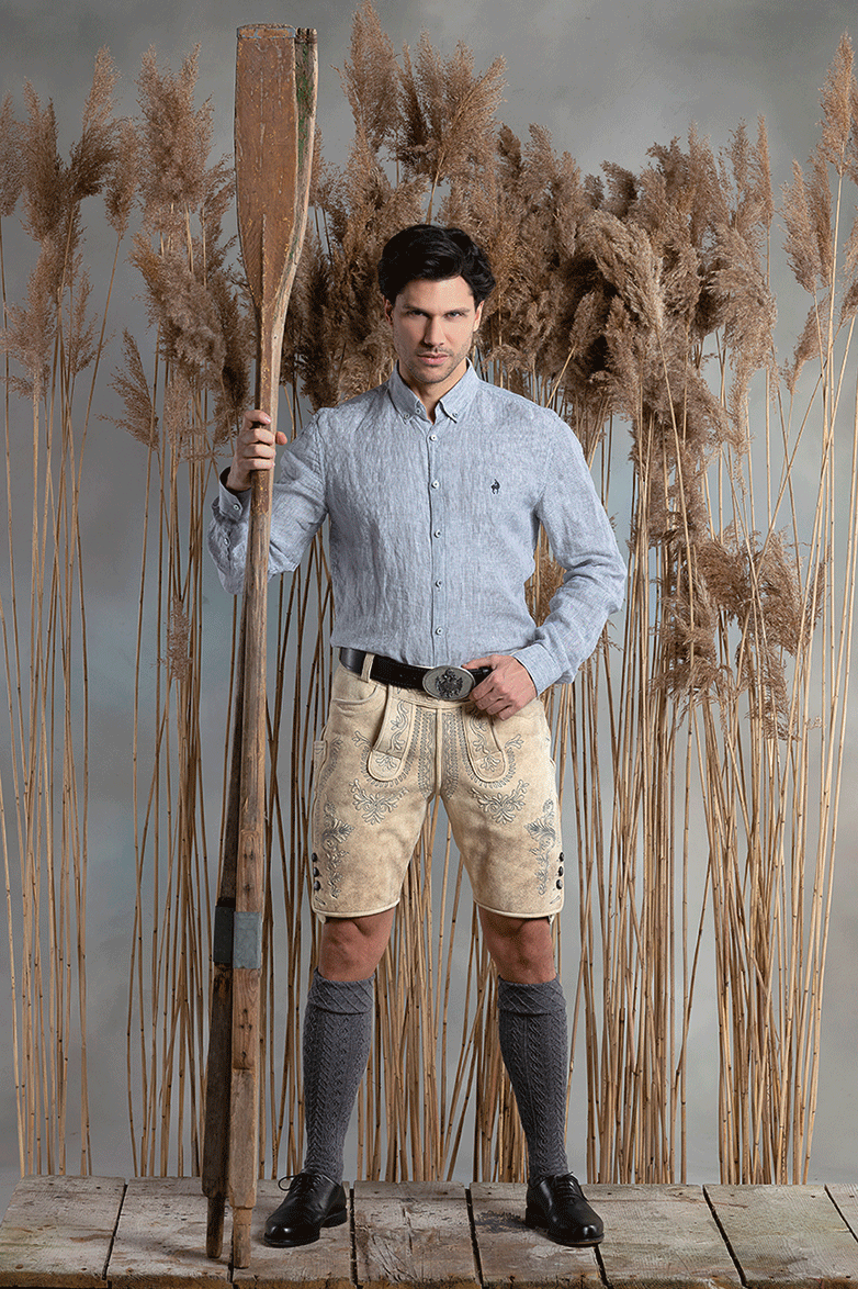 g-ssl-7-nahtige-lederhose-herren-reich-bestickte-hirschlederhose-hell-mit-s-ckle image 7