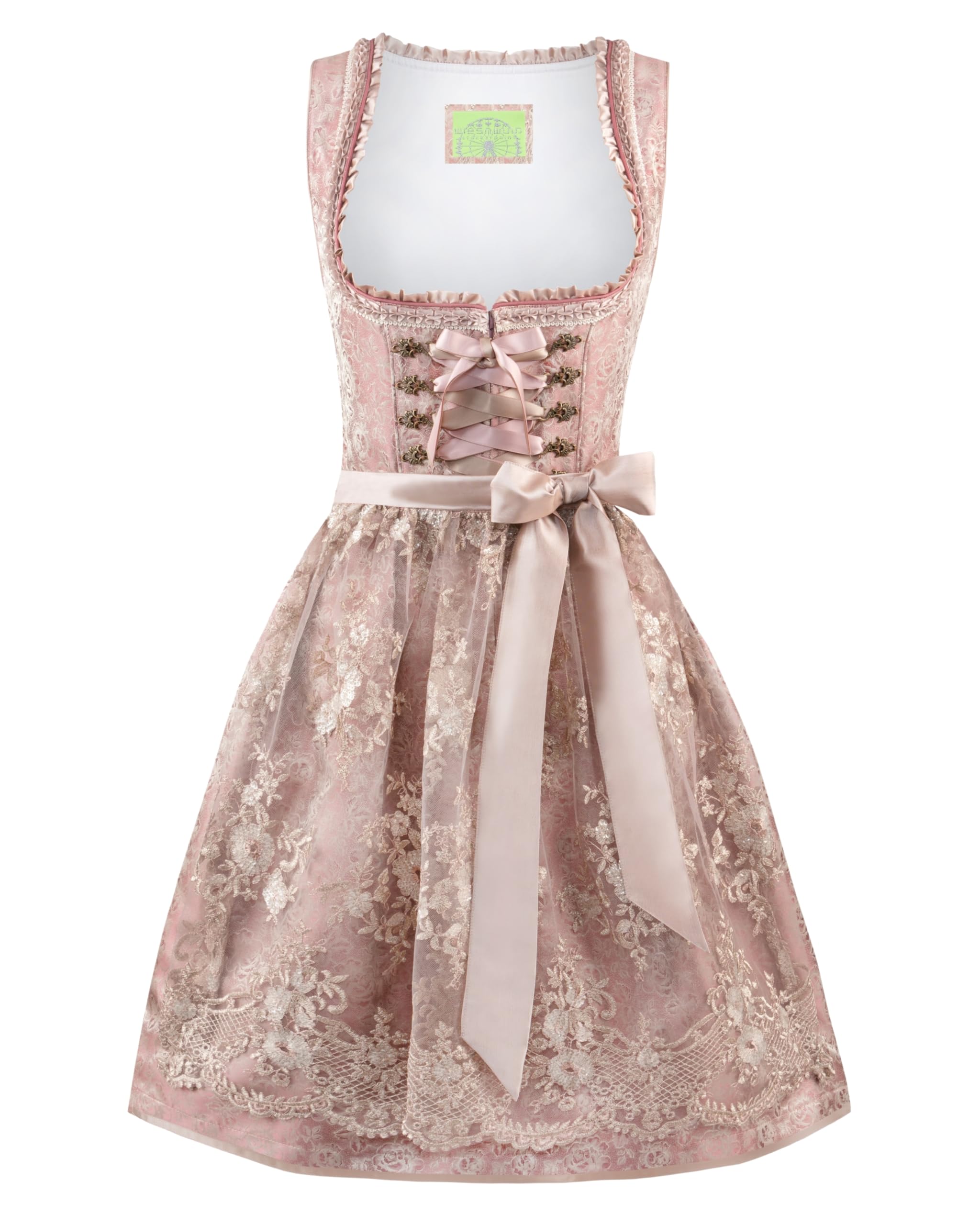 stockerpoint-dirndl-noelia-altrosa-mit-spitzensch-rze image 1