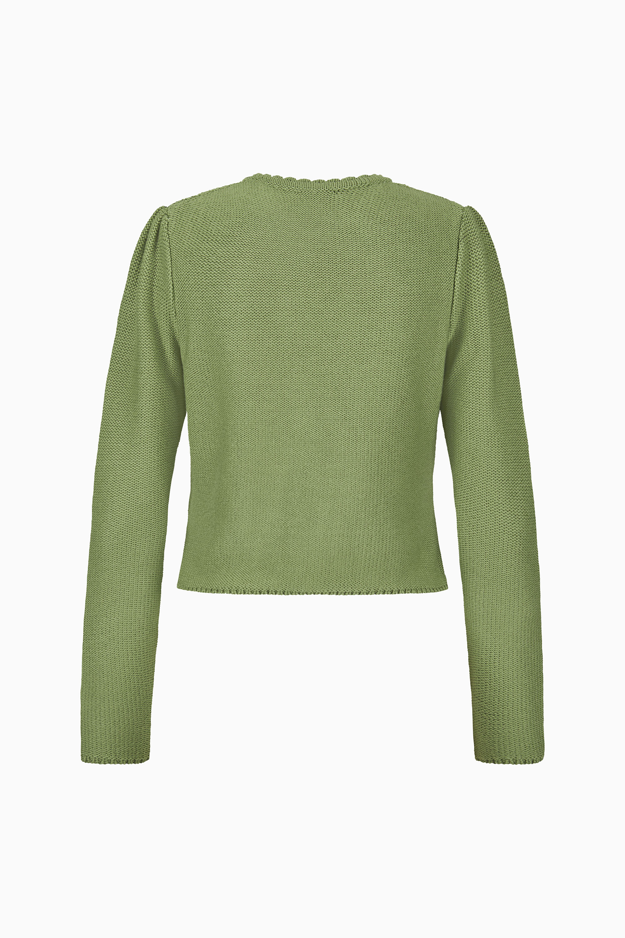 gottseidank-damenstrickjacke-mirl-trachtenjacke-mit-stehkragen-und-puffarm image 2
