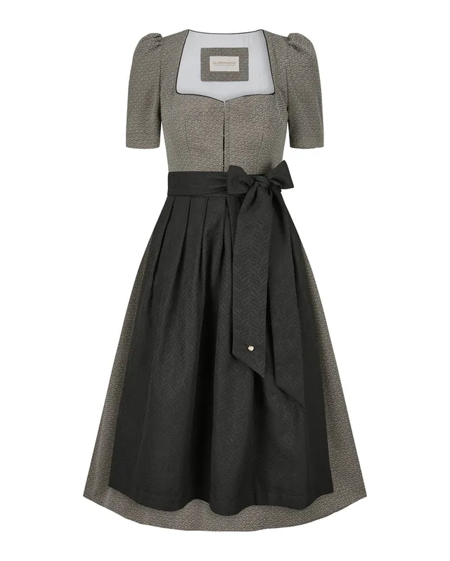alpenherz-dirndl-johanna-taupe-jacquard-dirndl image 1